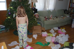 We love getting out all the decorations - it's like unwrapping Christmas presents!