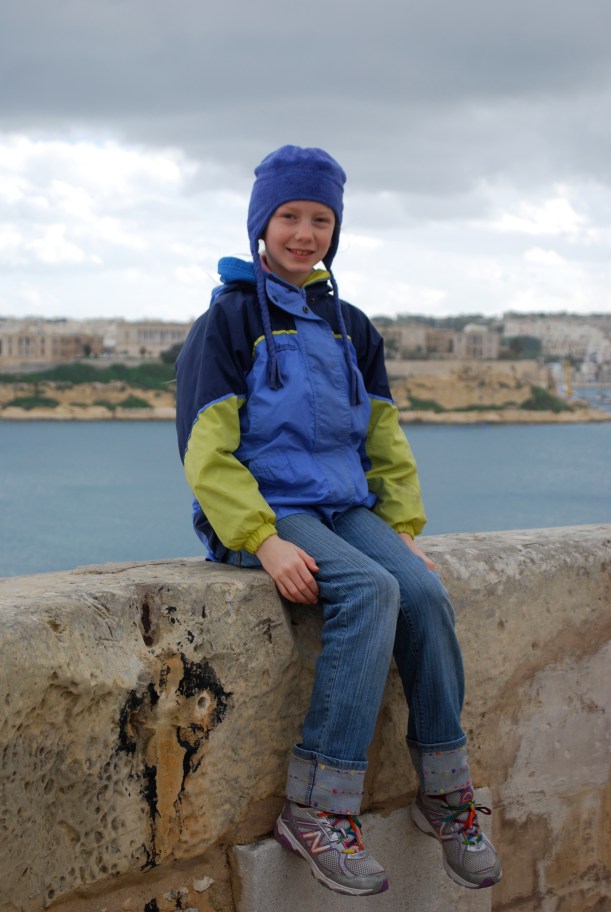 Taking a break from all the walking!