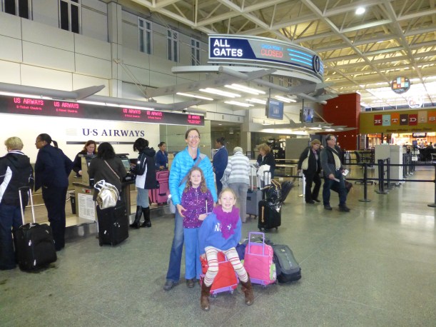 We just checked our huge luggage - a total of 199 pounds!  