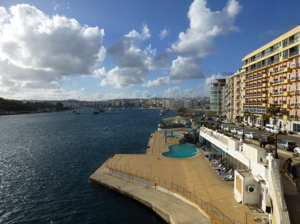 Sliema is very touristy with many, many hotels, restaurants and high-rise apartments.
