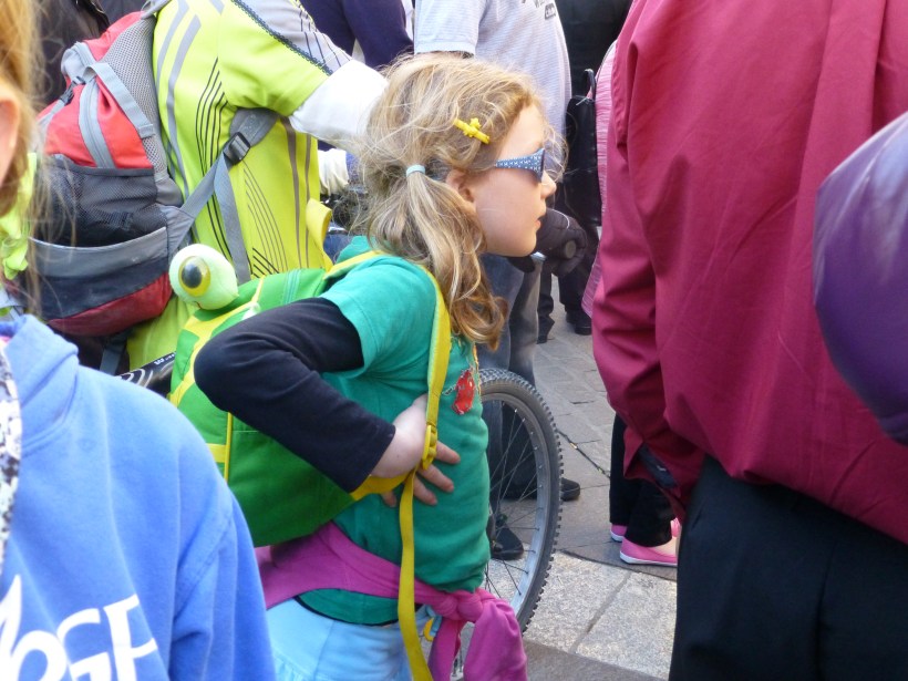 Although the band was loud, we loved watching and listening.