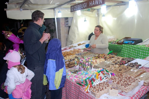 Okay, one more sweet treat!  I liked the treats at the other stand better.  Those sweets were Nutella based - yum!  The treats at this stand had more chestnut paste, candied citrus and spices - not as appealing to my palate.