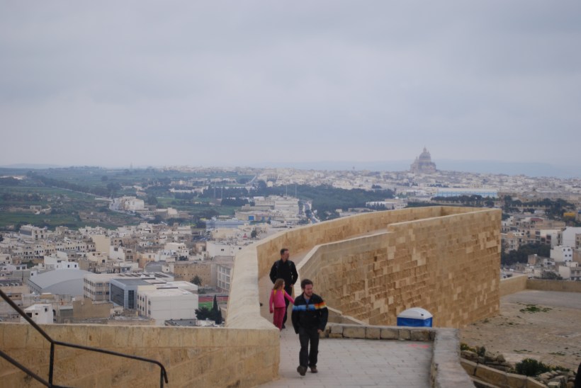 Our last stop for the afternoon was back to the capital, Rabat (Victoria).  We went to the Citadel, the original walled city perched high on a hill.  The city was built to offer protection to the Gozitans and even as Rabat grew outside of the walls, the people were required to sleep inside the walls until the late 1600s.