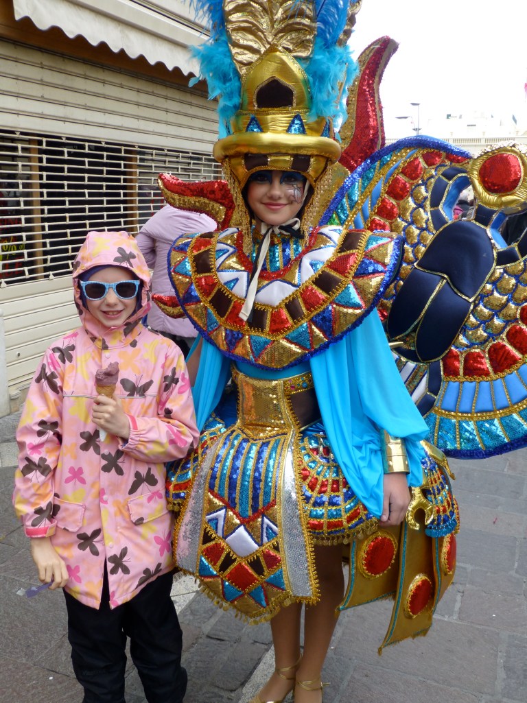 The costumes were so elaborate and colorful.