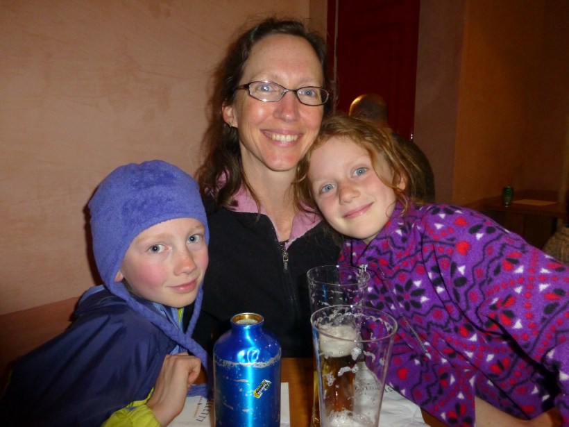 It was so crazy trying to leave.  I don't think I've ever been that crowded ever.  It was like Walmart on Black Friday.  I kept asking Lily if she could breath!  At least Jon and I were taller than most everyone around us so we could see each other through the crowd.  We stopped to let the crowd dissipate and had a delicious supper at a cafe. 