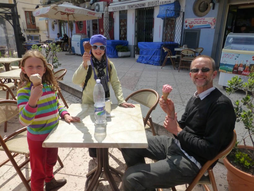 We had a great lunch - a meat and cheese tray with locally cured meats and delicious cheeses.  We sampled some local Liparian wine: Malvasia and some delicious caper fruits.