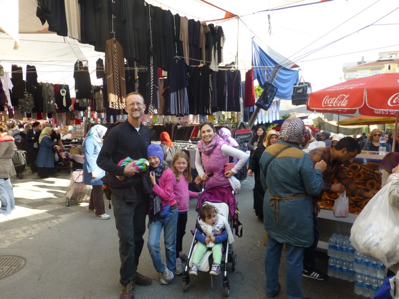 We spent the afternoon on the Asian side of Istanbulin Maltepe with Elvan and Bejna. We went to their local bazaar, their home and a newly established park close to the sea.