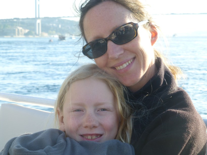 We sat up top for the best views.