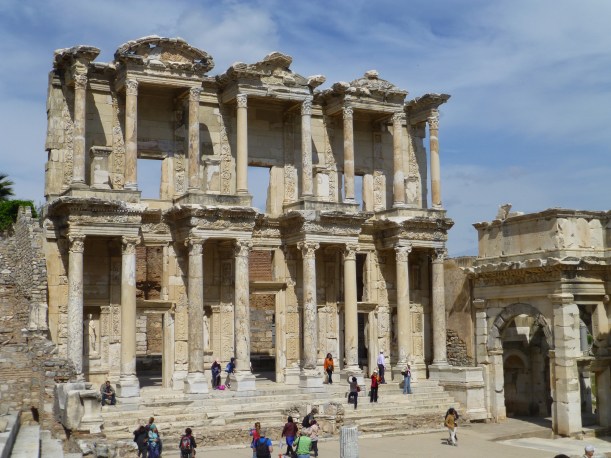The Library of Celsus, one of the best preserved buildings.