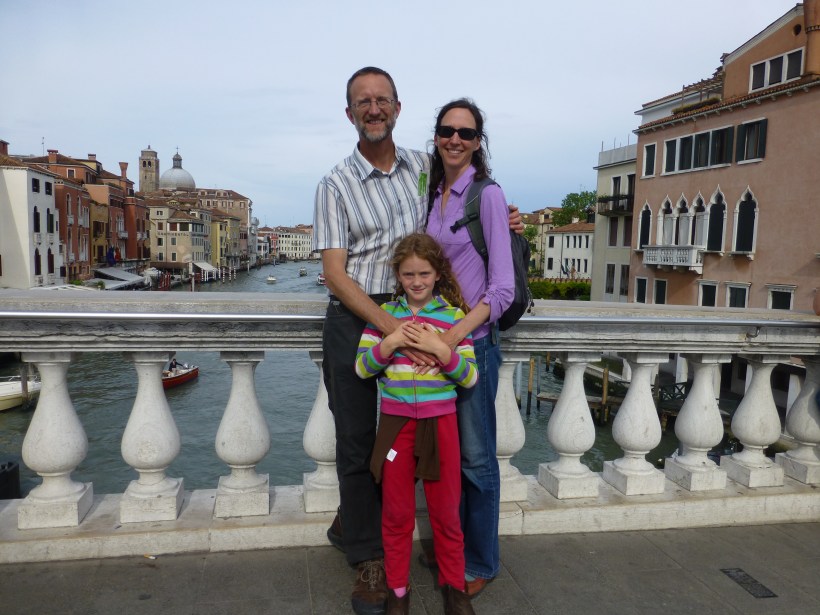 The next day we spent the whole day in Venice.  We had a super time - Venice is so amazing!  We all loved it.
