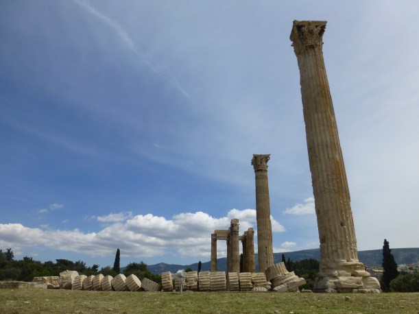 Temple of Zeus.  This is one of the places we didn't get to with the Luther students.