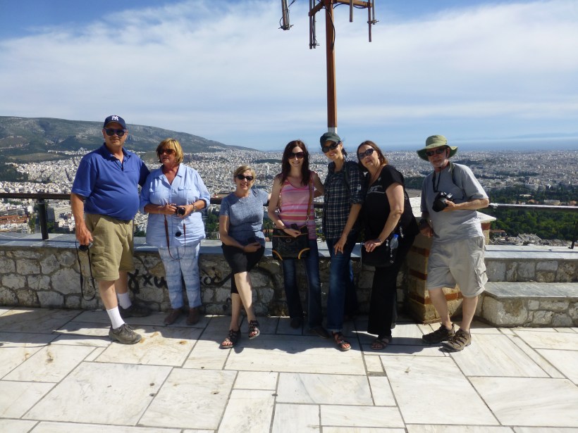 Our final stop of the day was Lycabettus Hill.  Incredible views from the top!