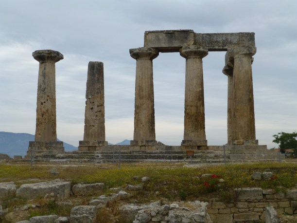 Temple to in Corinth.