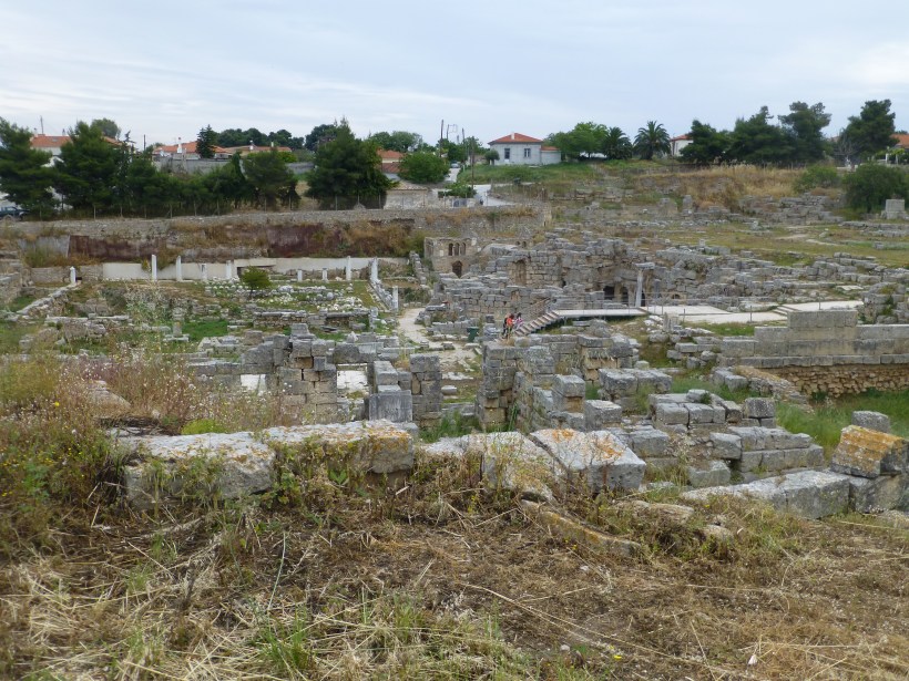 Our first stop was the ancient city of Corinth. There were many ruins and I really got a sense of what it was like as a town. This was where Paul preached to the Corinthians and wrote to them letters that are now in the bible.