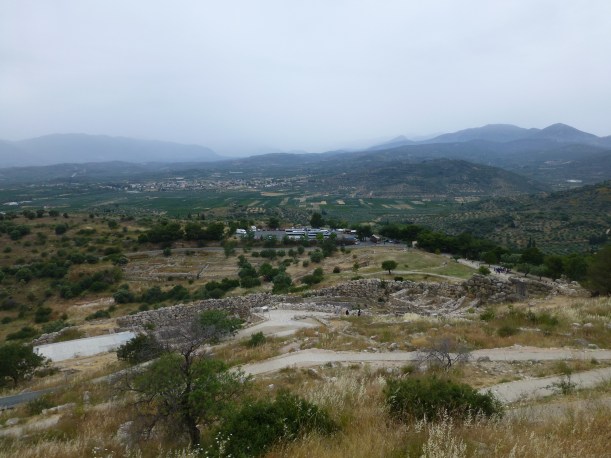 Our next stop was ancient Mycenae.  This town is about 1,000 years older than the Acropolis or Corinth.  There were no temples since this town predated that kind of worship.