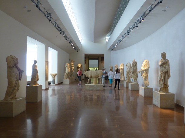 Every ancient site had a museum attached to it with artifacts from the site.