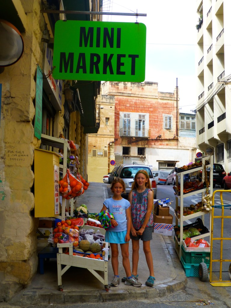 Our favorite green grocer store.  It was a 2 minute walk from our flat.  We also liked to buy our veggies from another grocer 2 blocks away and some of our daily foods at the store 2 doors down.  We loved being able to walk to get our fresh veggies every day!