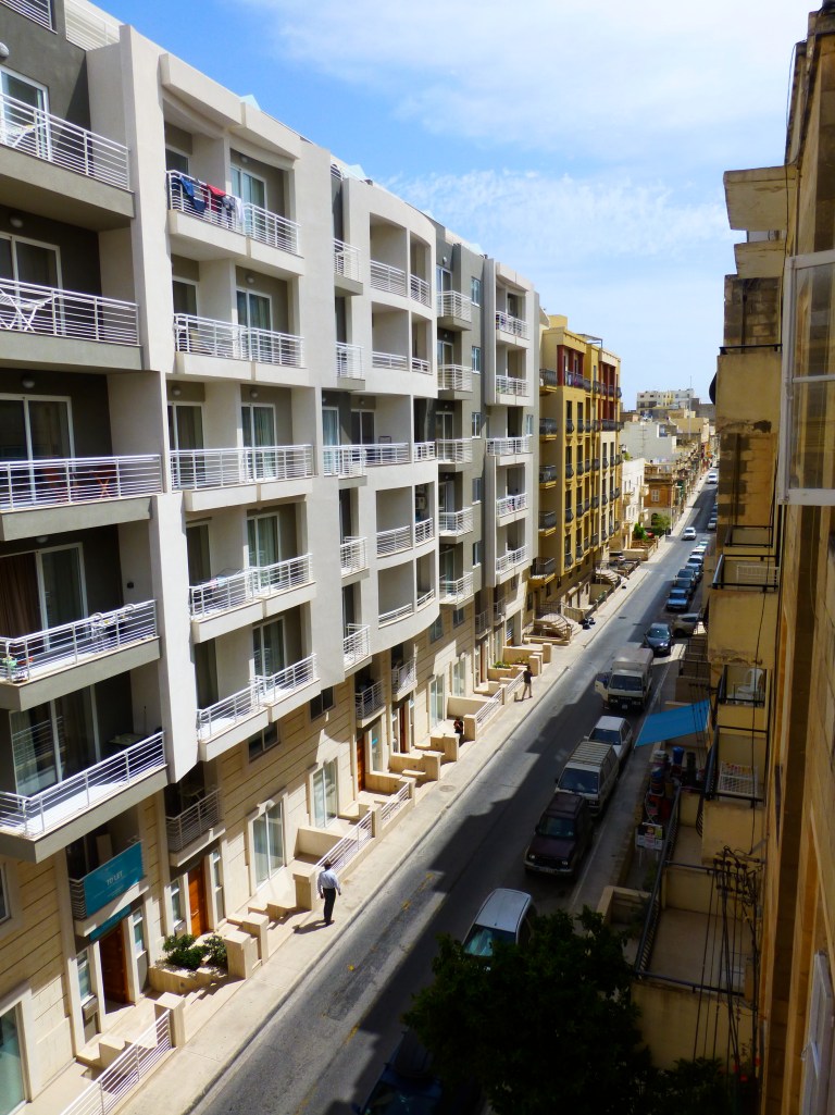 This is the view from our window if you are looking down the street towards Mercury's.