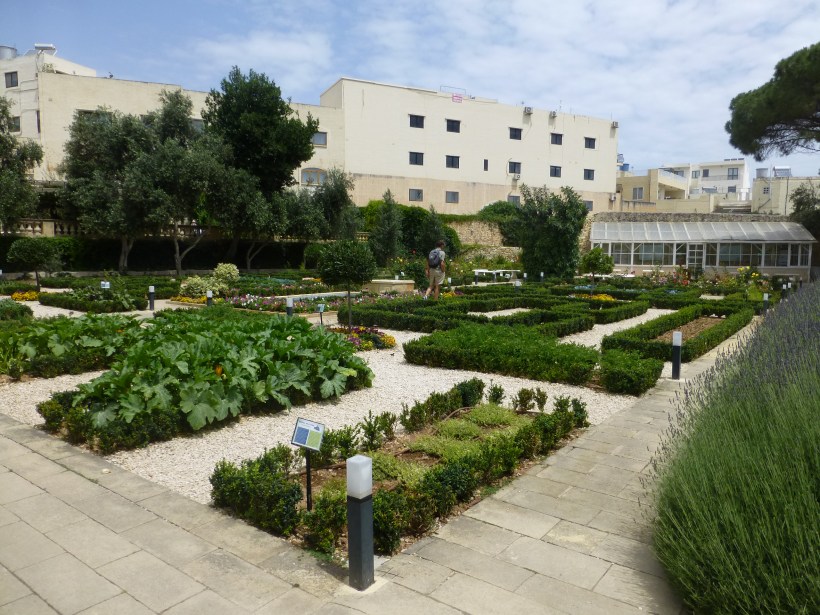 The Kitchen Garden, also part of the President's Palace. I could have stayed here all day! Huge swaths of rosemary and lavender lined the perimeter. There were lots of great veggies throughout the garden as well.