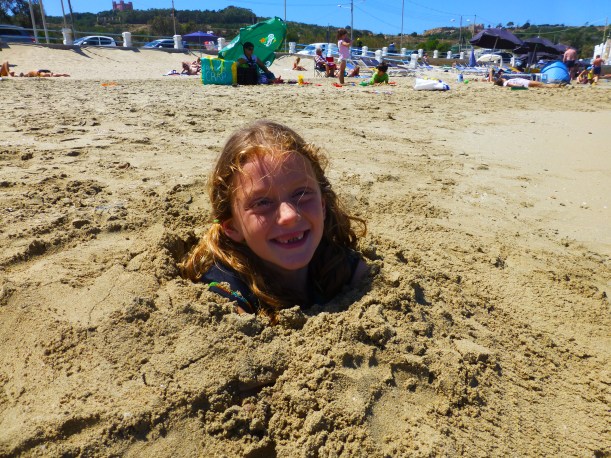 ....unless you want to bury yourself up to your neck.  :)