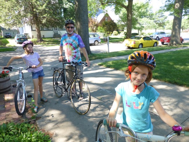 More biking in Lincoln.