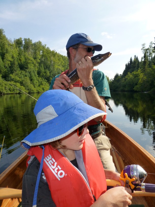 Look at that fish Sylvia caught!