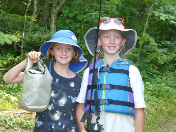 Ready to go fishing.