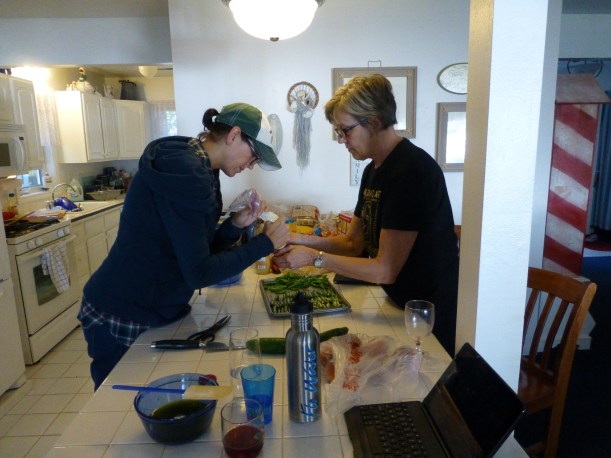 We like to cook and eat great food.