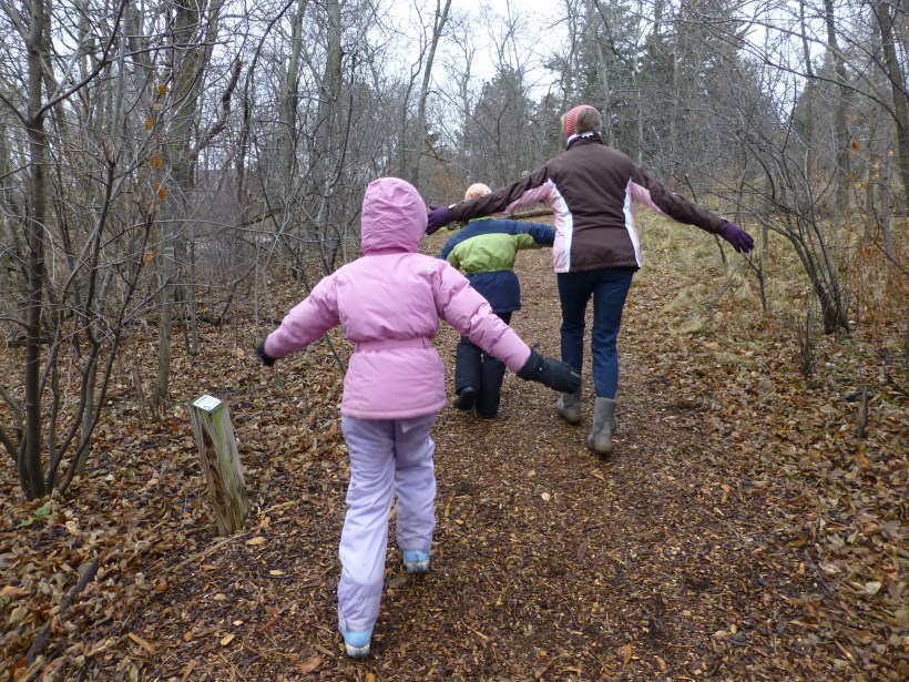We also acted like bird!  Turkey Vultures, to be exact.