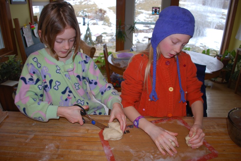And moving right along from science to pretzels.  Kitchen chemistry takes all forms!