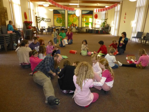 Last weekend, we went to our favorite Valentine Party (well, our only Valentine Party, but still, we love it!).