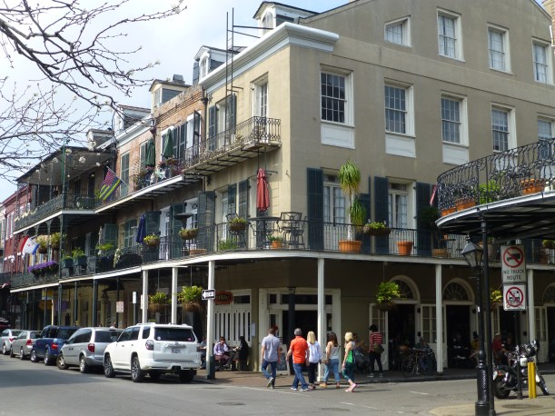 The French Quarter is pretty unique - we enjoyed all the iron work and balconies.