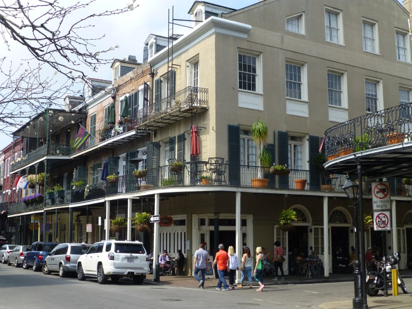 The French Quarter is pretty unique - we enjoyed all the iron work and balconies.