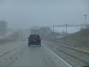 Driving back home from Chicago...