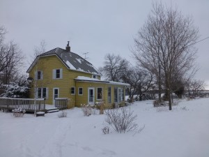 Over 9" the next day! Welcome home!