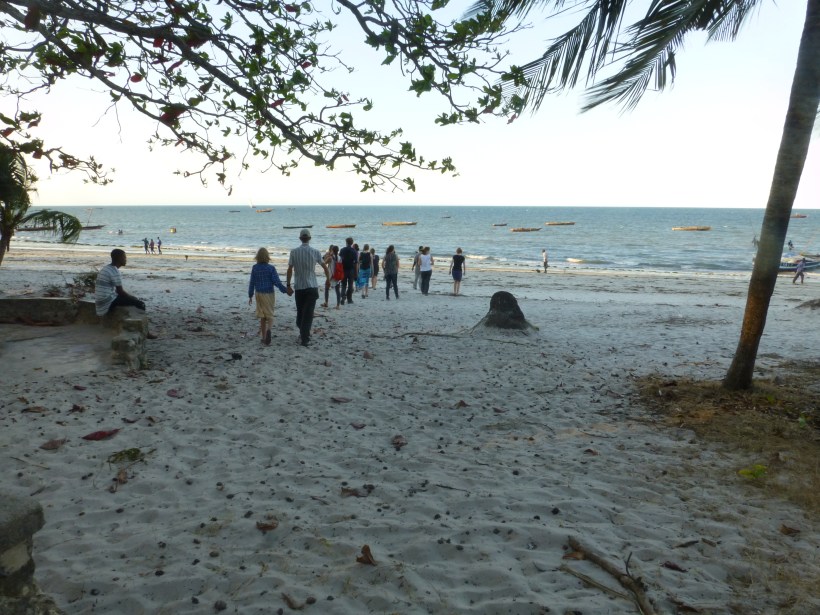 Bagamoyo is right on the Indian Ocean, so of course it has a lovely beach.