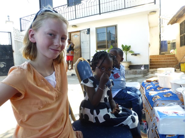 Paulina has a set of 3 year old twins at home. And a set of 13 year old twins off a boarding school!