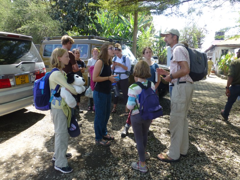 Getting ready to leave for our 2 weeks of travel.