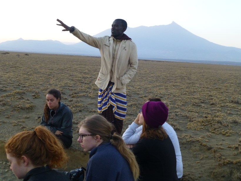 Philip was our Maasai guide. He organized a campfire talk with village elders, milking goats, a singing and dancing event and more.
